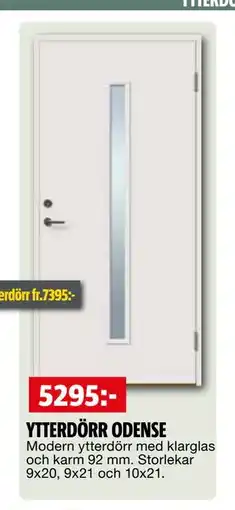 Bauhaus YTTERDÖRR ODENSE erbjuda