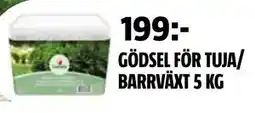 Bauhaus GÖDSEL FÖR TUJA/ BARRVÄXT 5 KG erbjuda