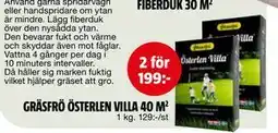 Bauhaus GRÄSFRÖ ÖSTERLEN VILLA 40 M erbjuda