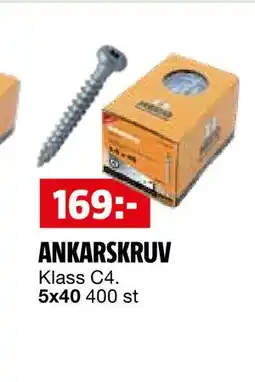 Bauhaus ANKARSKRUV erbjuda