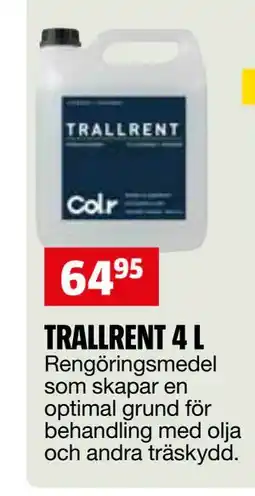 Bauhaus TRALLRENT 4 L erbjuda