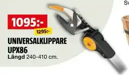 Bauhaus UNIVERSALKLIPPARE UPX86 erbjuda