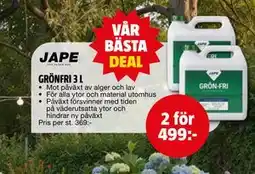 Bauhaus GRÖNFRI 3 L erbjuda