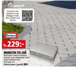 Bauhaus MARKSTEN STIL GRÅ erbjuda
