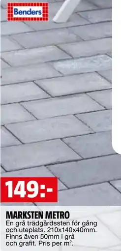 Bauhaus MARKSTEN METRO erbjuda