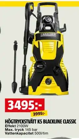 Bauhaus HÖGTRYCKSTVÄTT K5 BLACKLINE CLASSIC erbjuda