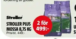 Bauhaus STROLLER PLUS MOSSA 8,75 KG erbjuda