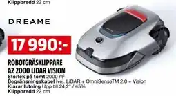 Bauhaus ROBOTGRÄSKLIPPARE A2 2000 LIDAR VISION erbjuda