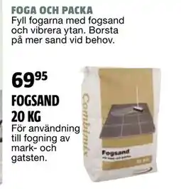 Bauhaus FOGSAND 20 KG erbjuda