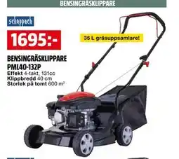 Bauhaus BENSINGRÄSKLIPPARE PML40-132P erbjuda