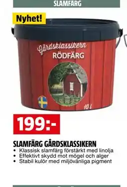 Bauhaus SLAMFÄRG GÅRDSKLASSIKERN erbjuda