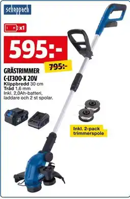 Bauhaus GRÄSTRIMMER C-LT300-X 20V erbjuda