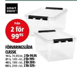 Bauhaus FÖRVARINGSLÅDA CLASSIC erbjuda