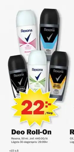 Pekås Deo Roll-On erbjuda