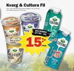 Pekås Kvarg & Cultura Fil erbjuda