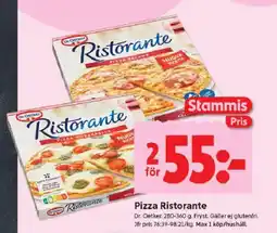 ICA Kvantum Pizza Ristorante erbjuda