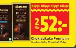 ICA Kvantum Chokladkaka Premuim erbjuda