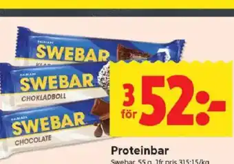 ICA Kvantum Proteinbar erbjuda