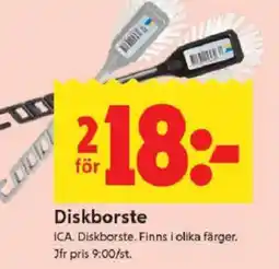 ICA Kvantum Diskborste erbjuda