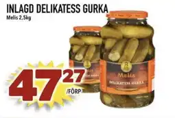 Prisma Mat Melis Inlagd delikatess gurka erbjuda