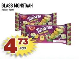 Prisma Mat Twister Glass monstaah erbjuda