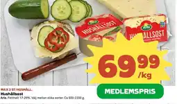 Stora Coop ARLA Hushållsost erbjuda