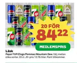 Stora Coop Läsk erbjuda