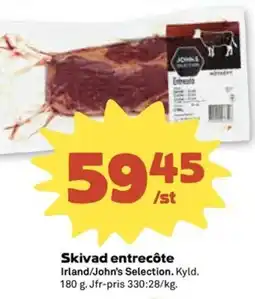 Stora Coop Skivad entrecôte erbjuda