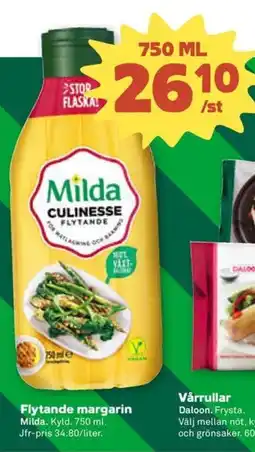 Stora Coop MILDA Flytande margarin erbjuda