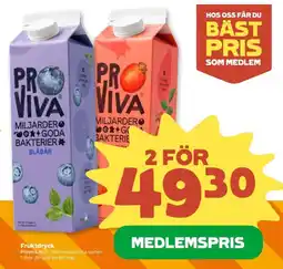 Stora Coop PROVIVA Fruktdryck erbjuda