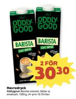 Stora Coop ODDLYGOOD Havredryck erbjuda