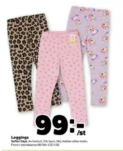 Stora Coop SOFTER DAYS Leggings erbjuda