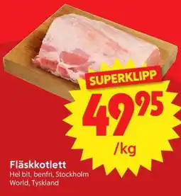 Nya Pulsen Fläskkotlett erbjuda