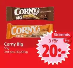 Nya Pulsen CORNY Big erbjuda