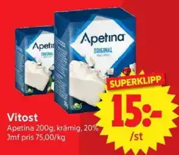 Nya Pulsen APETINA Vitost erbjuda