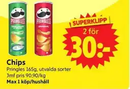 Nya Pulsen PRINGLES Chips erbjuda