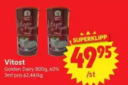 Nya Pulsen GOLDEN DAIRY Vitost erbjuda