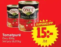 Nya Pulsen ÖNCU Tomatpuré erbjuda