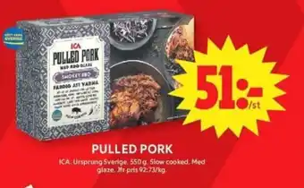 ICA Supermarket ICA Pulled pork erbjuda