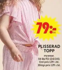 ICA Supermarket Plisserad topp erbjuda