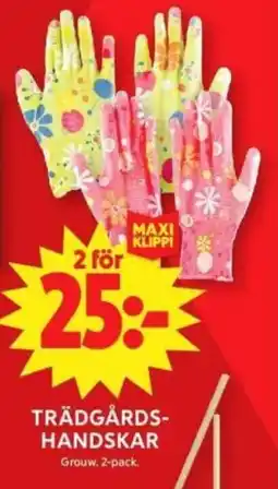 ICA Supermarket Trädgårds- handskar erbjuda