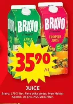 ICA Supermarket BRAVO Juice erbjuda
