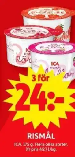 ICA Supermarket ICA Rismål erbjuda