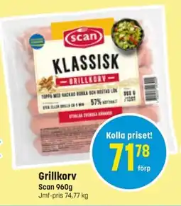 Eurocash SCAN Grillkorv erbjuda