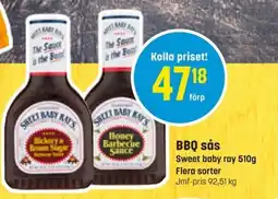 Eurocash SWEET BABY RAY BBQ sås erbjuda
