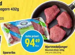 Eurocash MOUNTAIN RIVER Hjortmedaljonger erbjuda