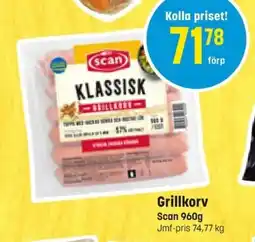 Eurocash SCAN Grillkorv erbjuda