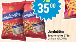 Eurocash EXOTIC SNACKS Jordnötter erbjuda