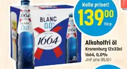 Eurocash KRONENBURG Alkoholfri öl erbjuda