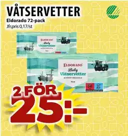 Matvärlden Tensta VÅTSERVETTER erbjuda